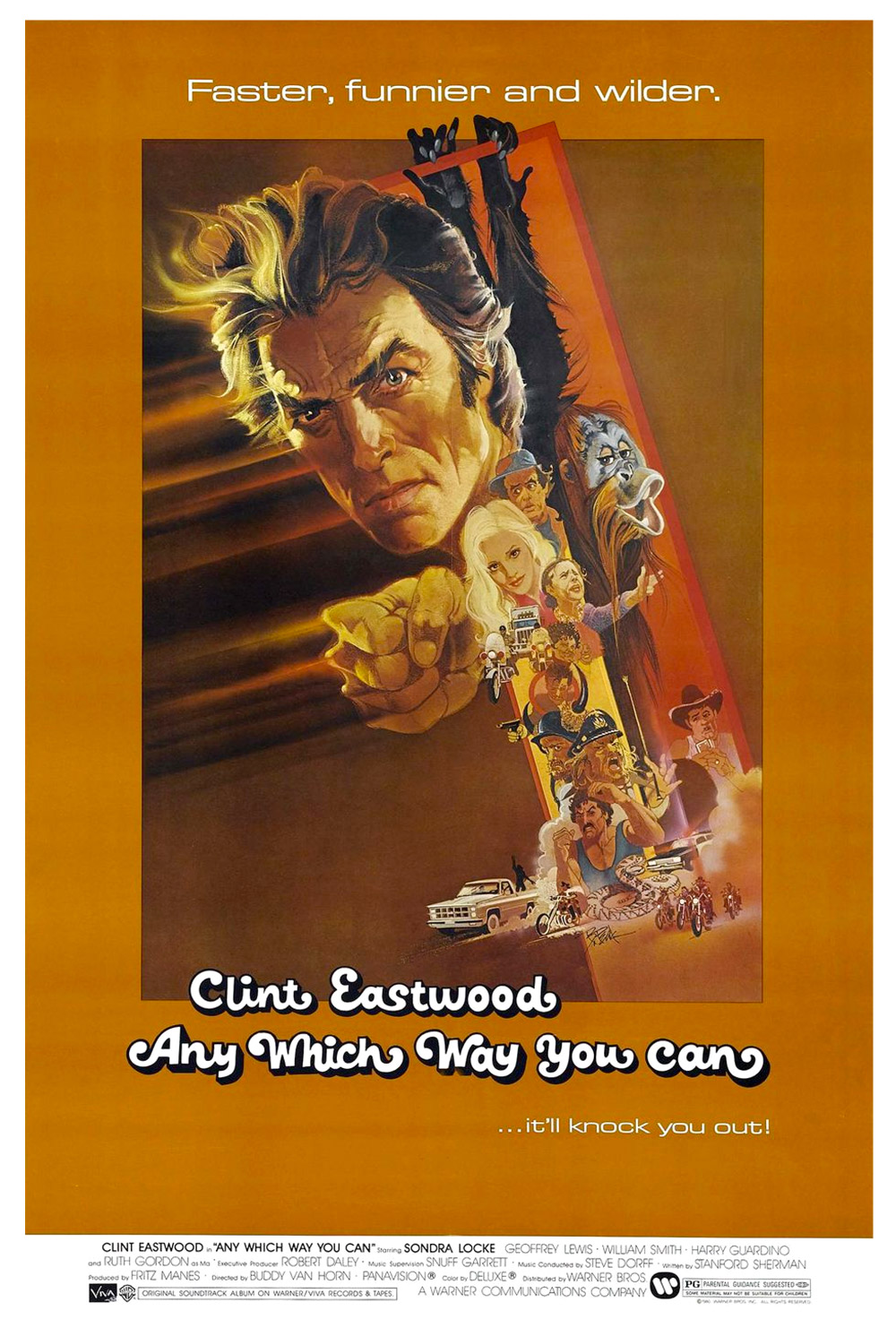 Any Which Way You Can 1980 Poster