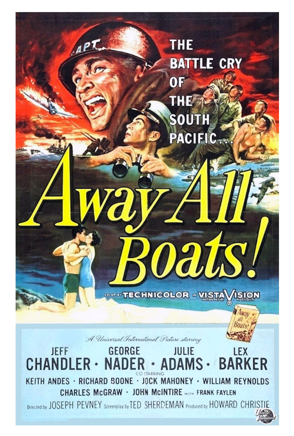 Away All Boats 1956 Poster