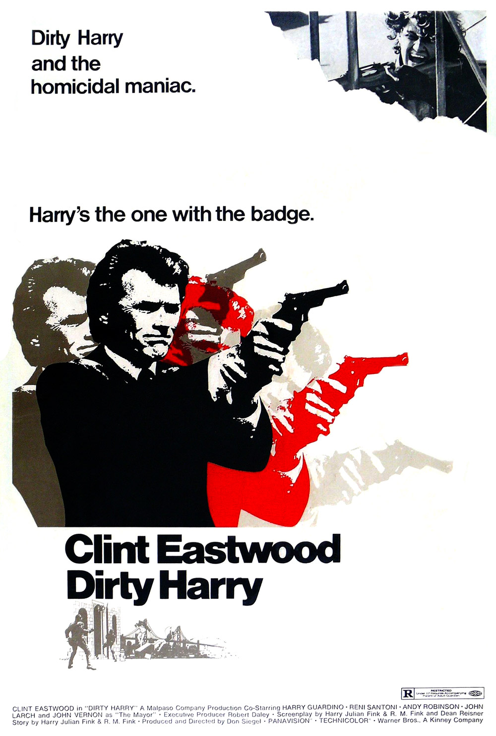 Dirty Harry 1971 Poster