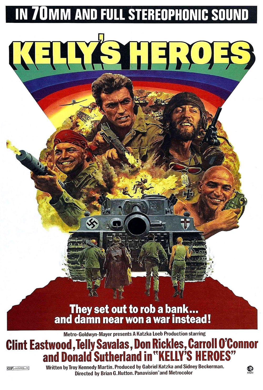 Kelly's Heroes 1970 Poster