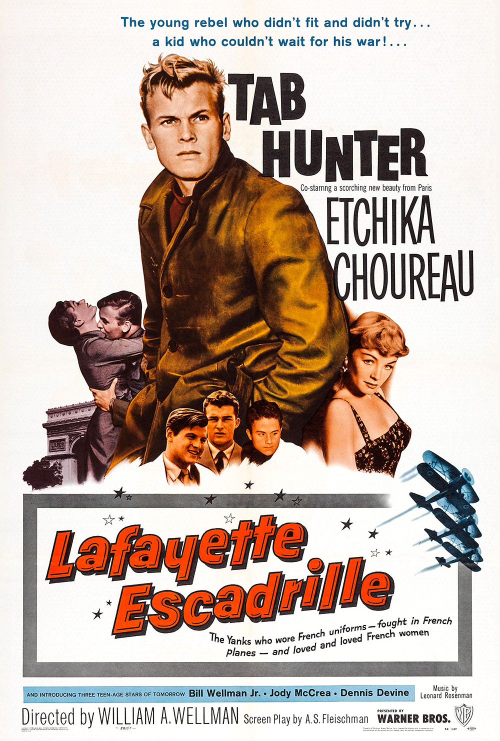 Lafayette Escadrille 1958 Poster