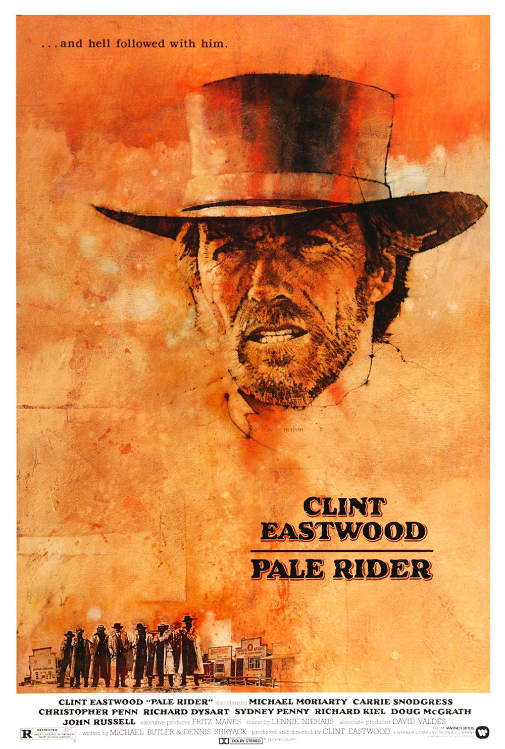 Pale Rider 1985 Poster