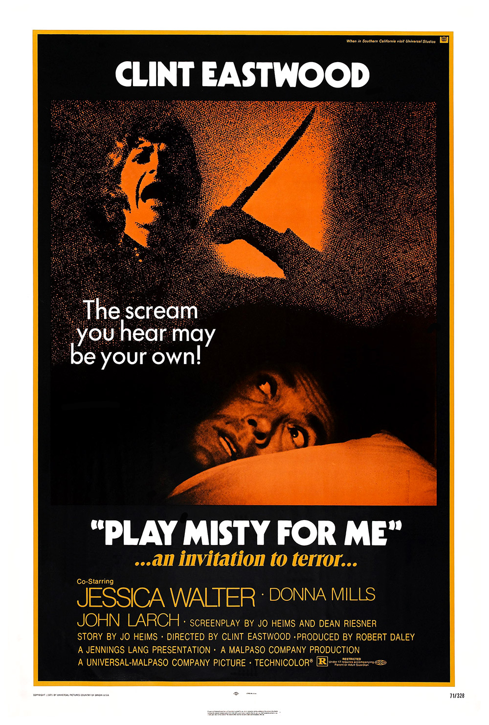 Play Misty For Me 1971 Poster