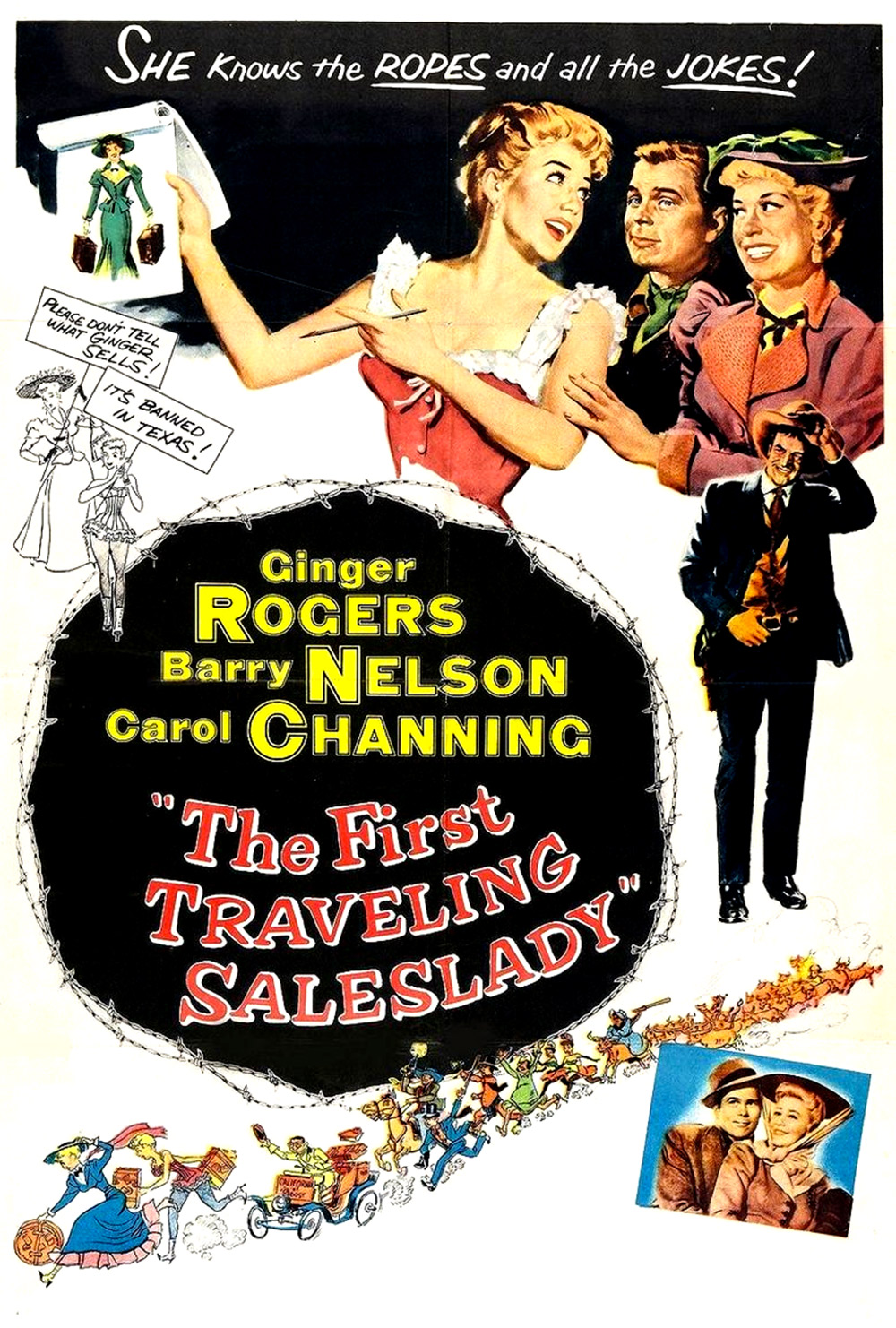The First Traveling Saleslady 1956 Poster