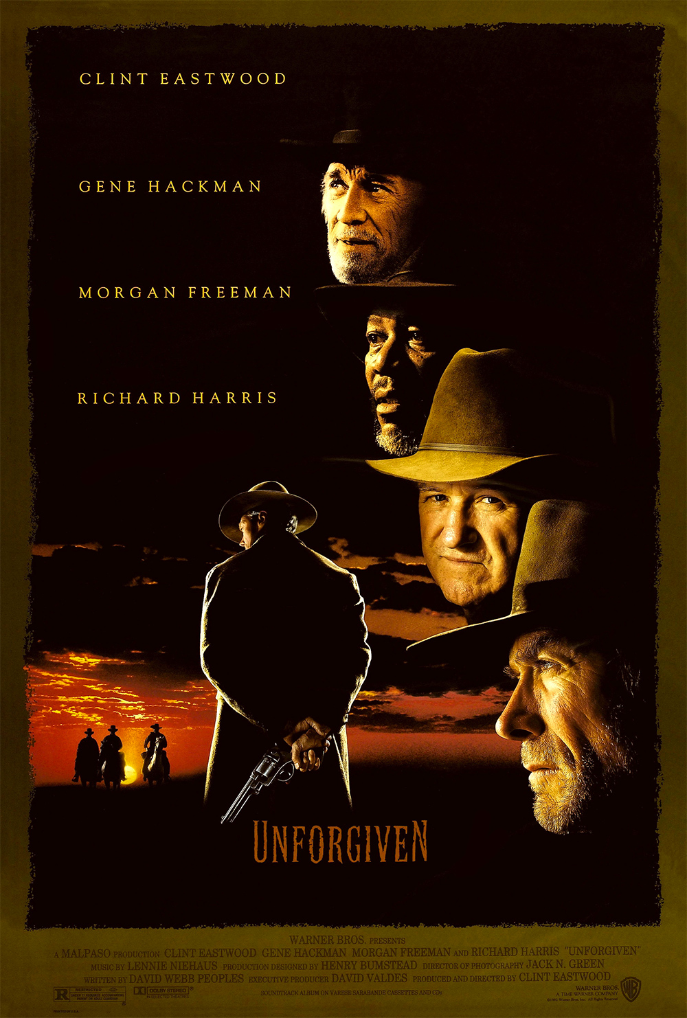 Unforgiven 1992 Poster